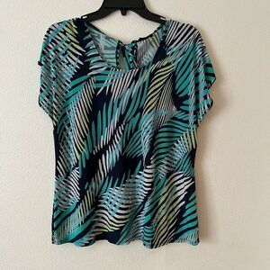 Susan Lawrence Women Back Tied Blouse S